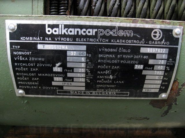 Kladkostroj elektrický IP 44 (IP44 30.9.2008 13-23-36.JPG)